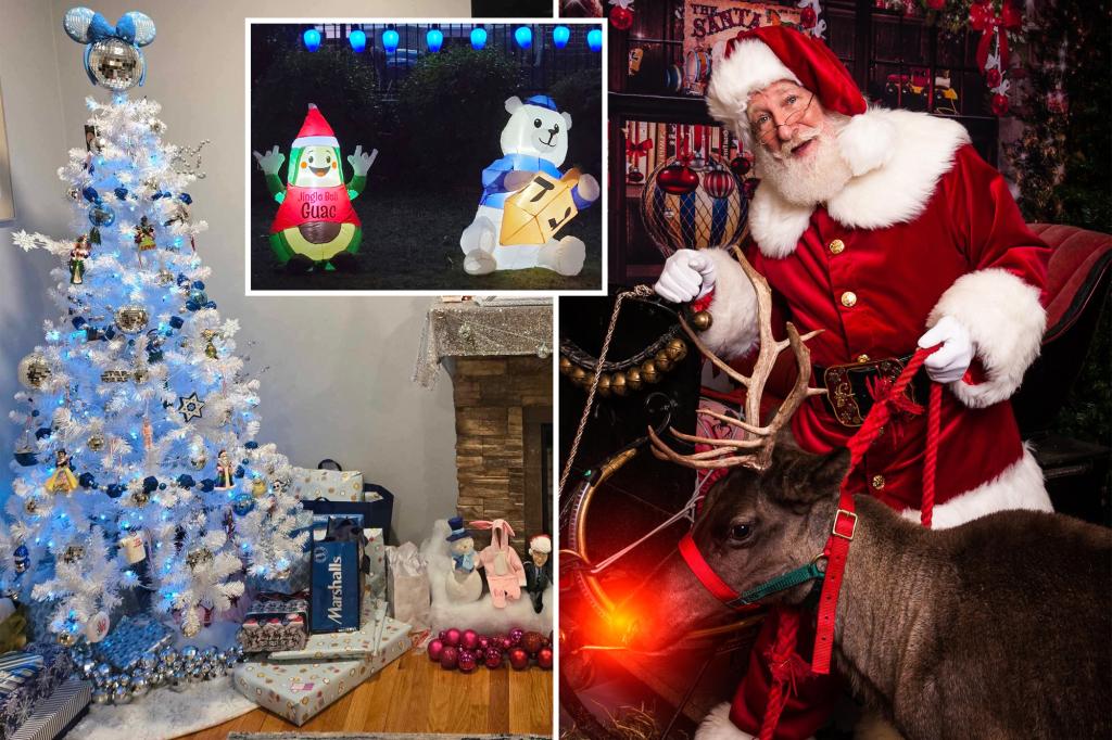 Merry Mukkah Christmas! New Yorkers plot the 2024 December holiday crash