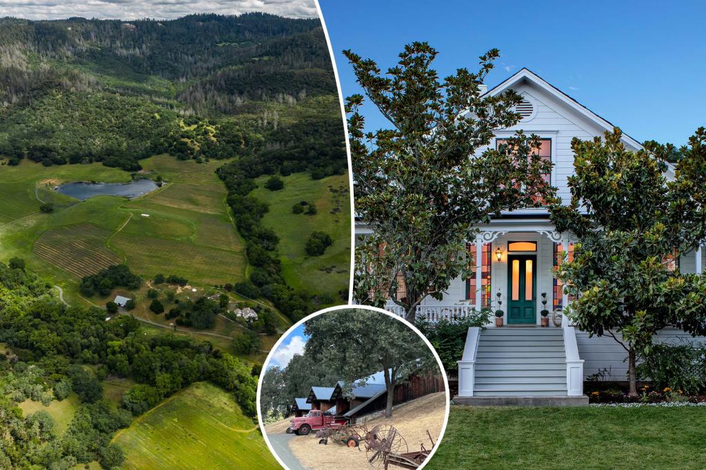 Rare 2,000-acre Napa Valley farm with 40 acres of working vineyards for $100 million