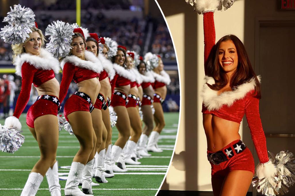 Dallas Cowboys cheerleader gives $24,000 in gifts to team: 'Best surprise ever'