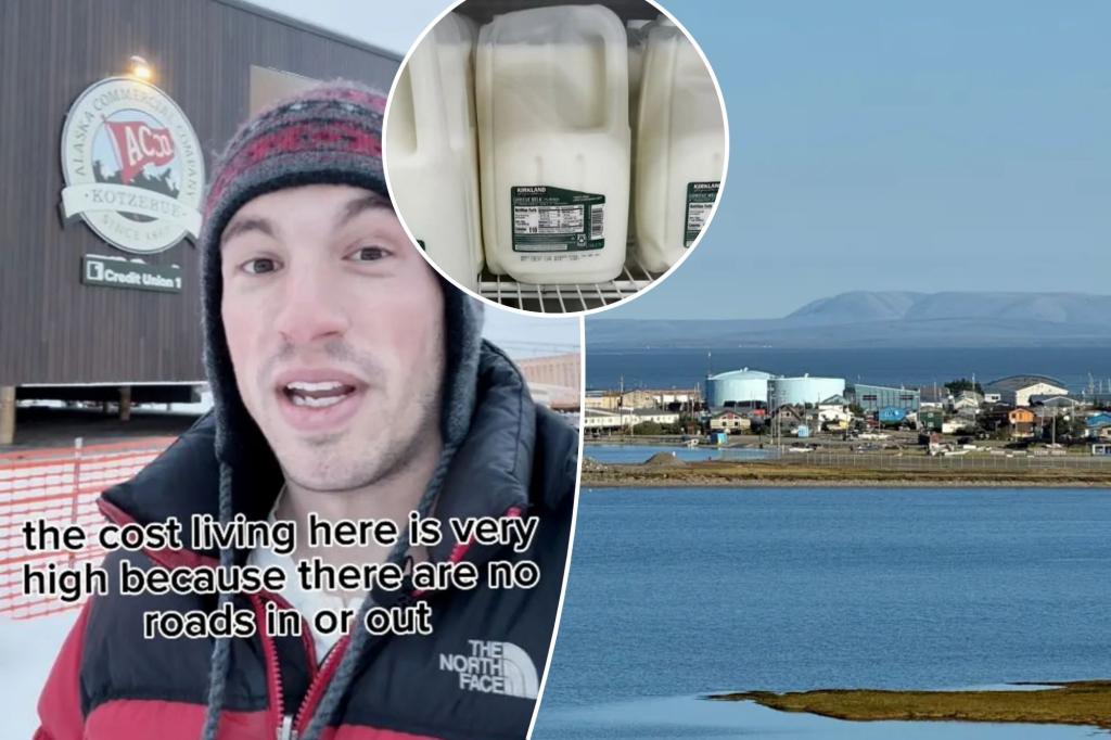 Alaskan influencer documents shocking hometown food prices: 'Everything has to go in'