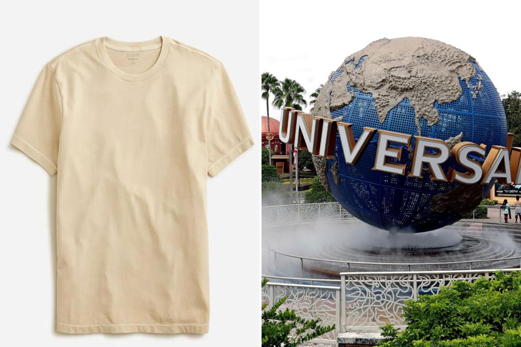 I was dress coded at Universal Studios Theme Park - to wear a t-shirt