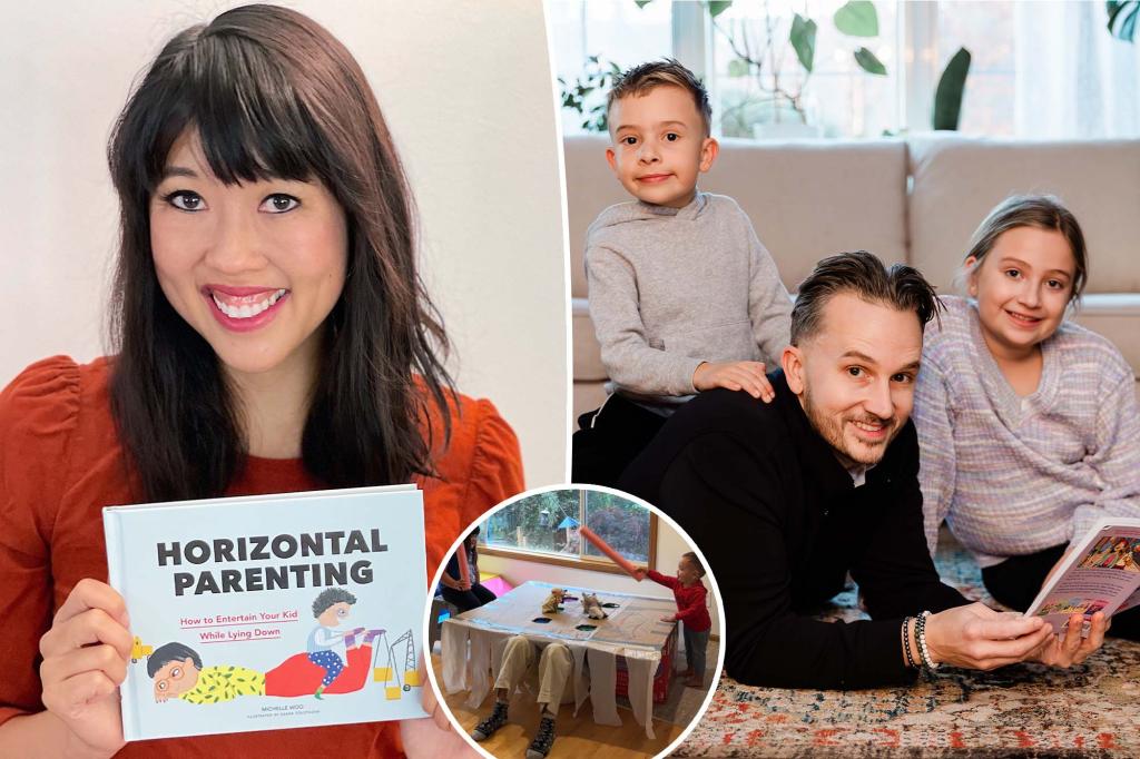 Exclusive | I'm a 'horizontal parent' - haters call it 'lazy' but my kids will thank me later