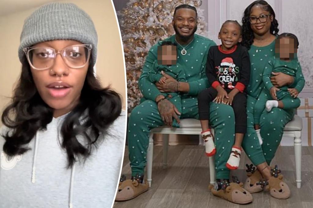 Mum shocked by baby boy's mismatched PJs in Christmas photo: 'My baby was never part of the plan'