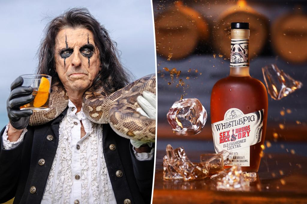 Exclusive | Rock star Alice Cooper says new wellness mocktail is a 'sober's dream'