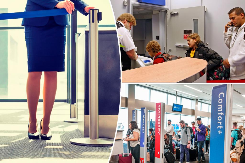 Airport gate agent offers stern warning to rude queue jumpers - and fellow passengers are thrilled: 'Best thing I've heard'