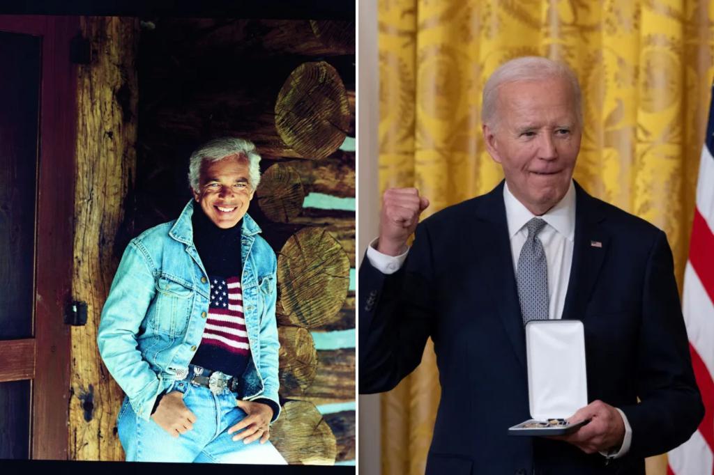 Joe Biden to award Ralph Lauren Presidential Medal of Freedom: Style icon, first designer to be honored