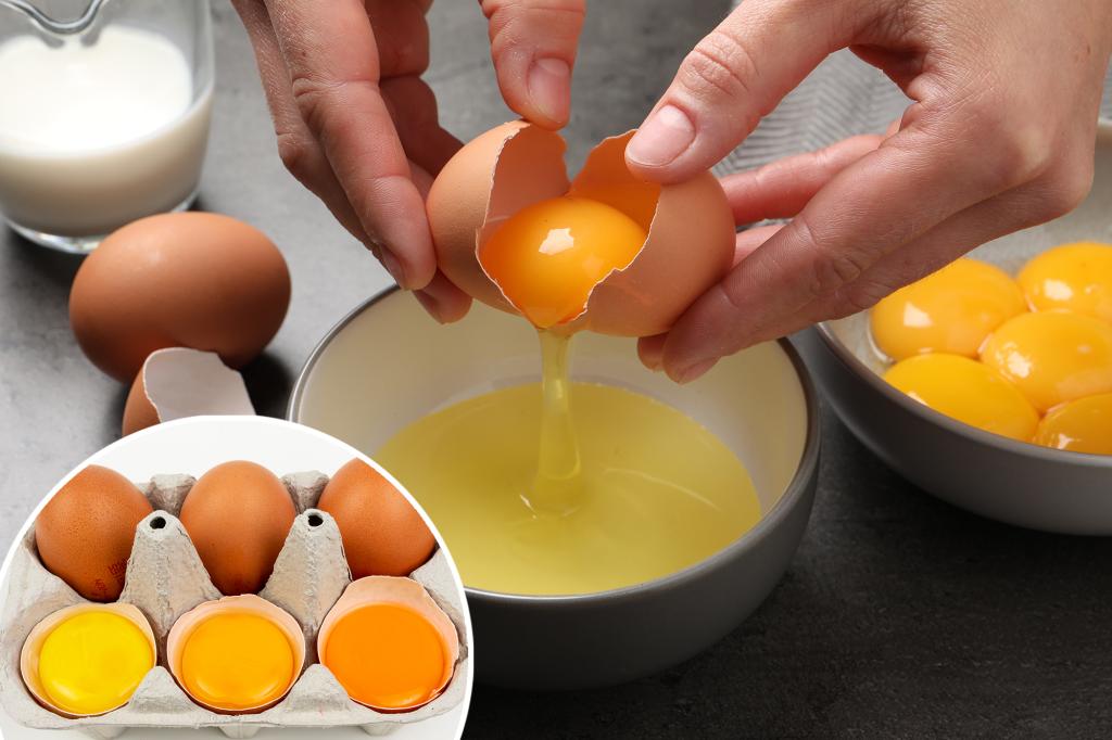 What yolk color says about eggs, according to food scientists