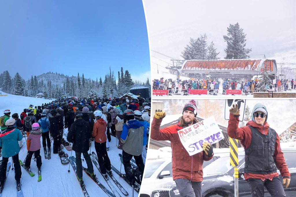 Rich skiers hit luxury resorts for $20K vacations crippled by 3-hour lines and labor strikes