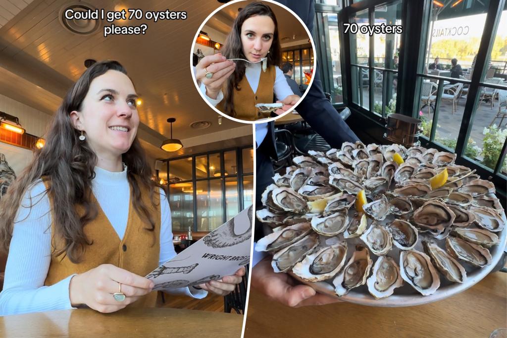 Oyster fan ate 70 for 'best breakfast' ever - but viewers were shocked: 'It would make me so sick'