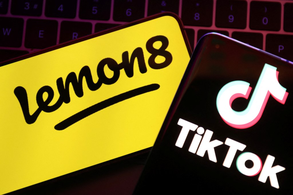 Illustration of the Lemon8 and TikTok logos, symbolizing their partnership in 2025