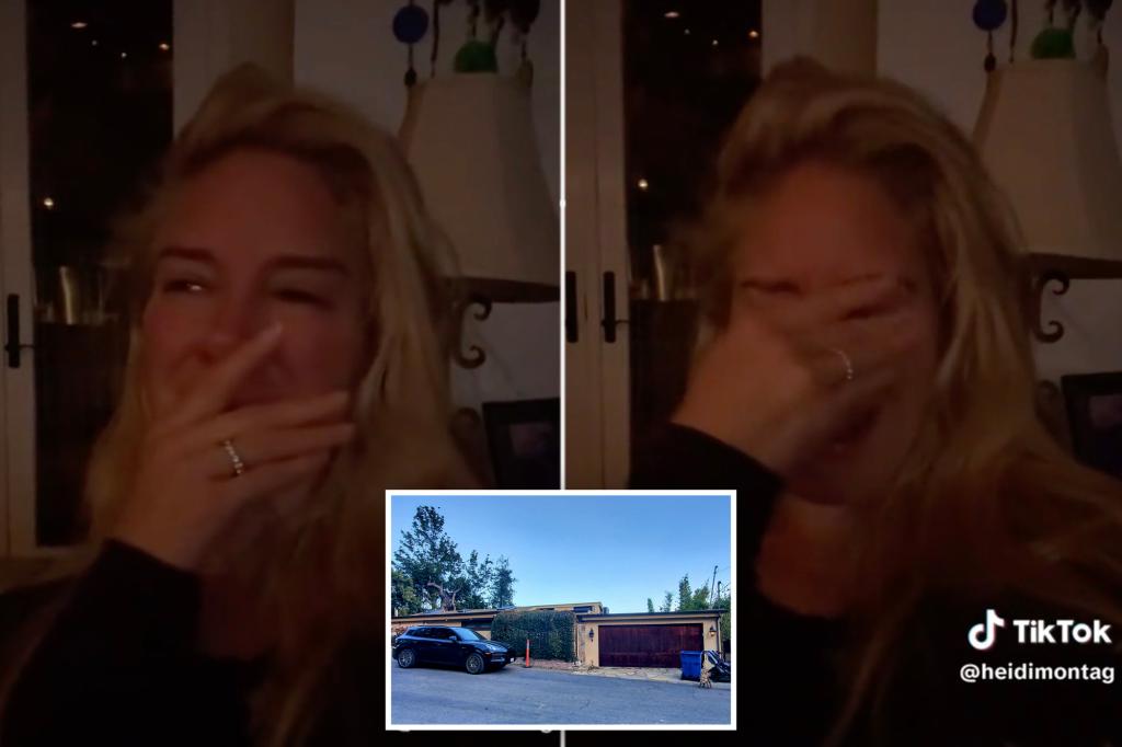 Heidi Montag breaks down in tears after her and Spencer Pratt's home is destroyed in Palisades fire: 'I just want to go home'