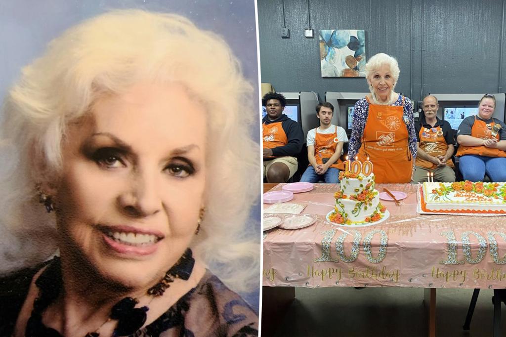 Home Depot's oldest employee, 100, 'couldn't stand' retirement - she's still calling customers: 'I'm so upset with myself'