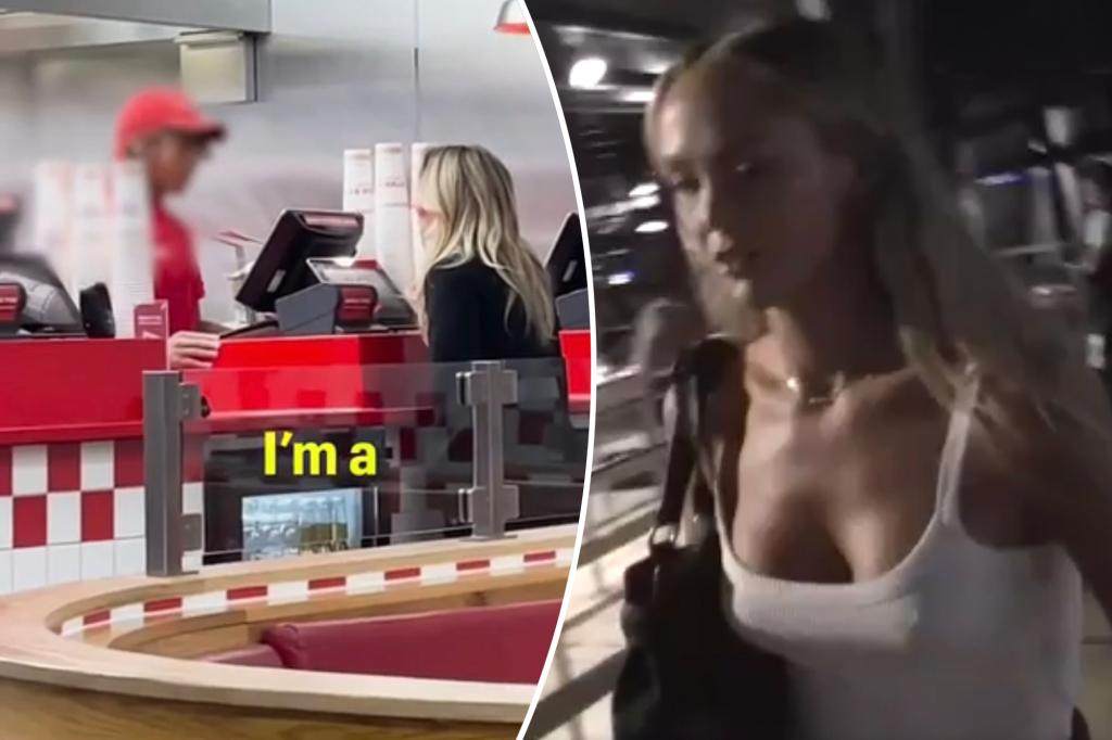 Controversial OnlyFans star blasted as 'predator' after asking fast food worker for sex in video