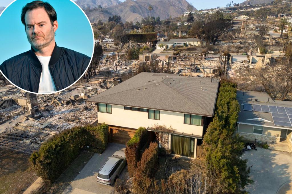 Bill Hader volunteers to help a news crew cover the LA fires before discovering that his Palisades home was spared from the deadly fire