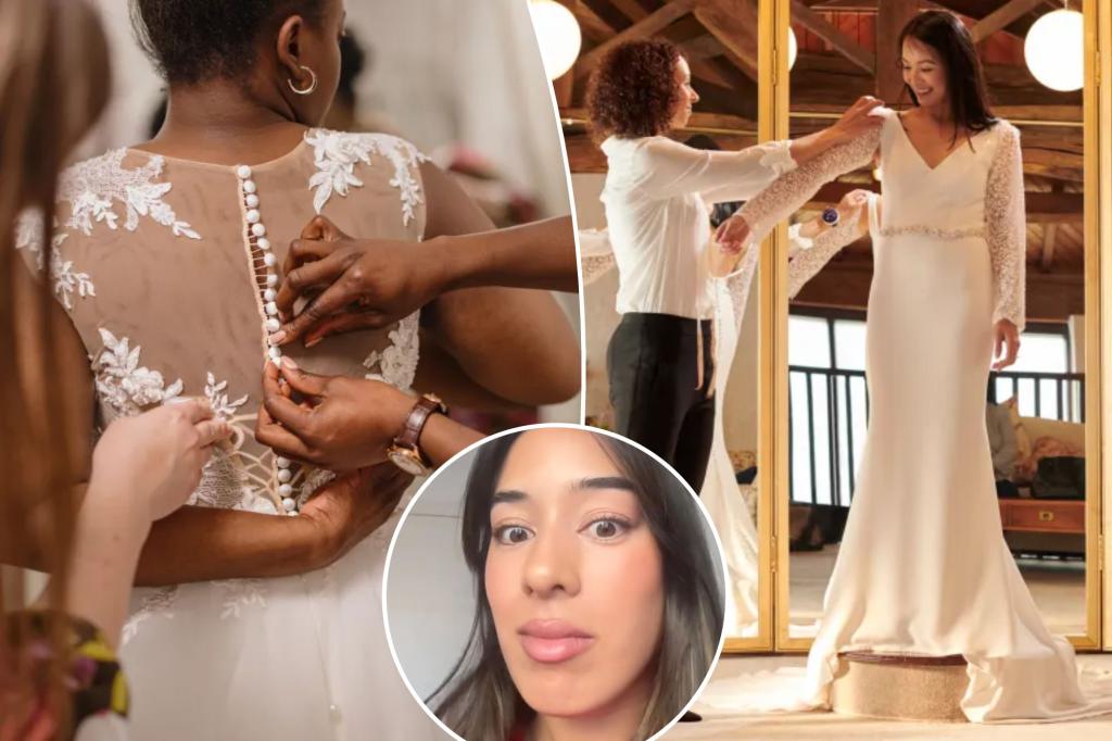 Bride-to-be shocked by 'wild' wedding dress secret: 'Am I delusional?'