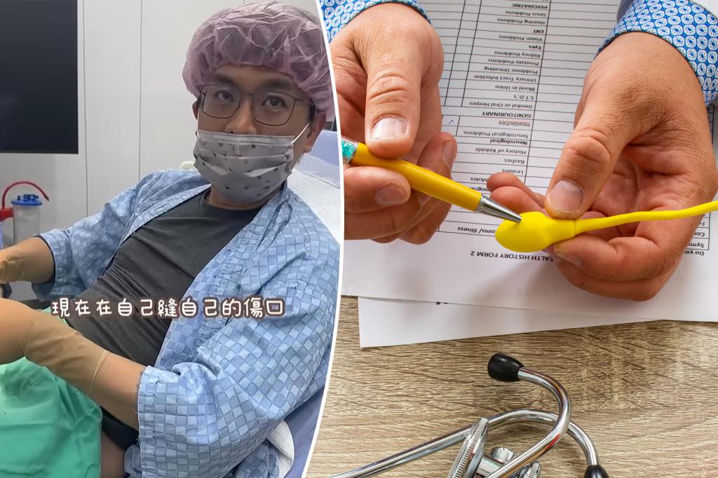 Surgeon and father of three gives himself vasectomy as a gift for his wife: 'I'm really brave'