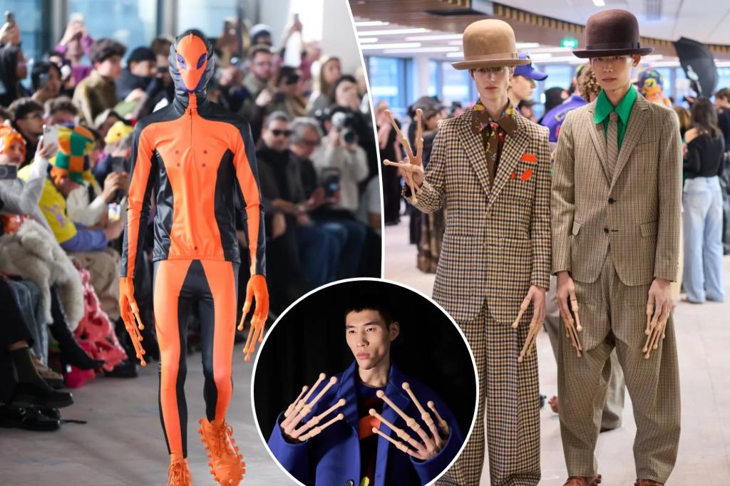 'ET' takes down Paris Men's Fashion Week with some truly out-of-this-world looks