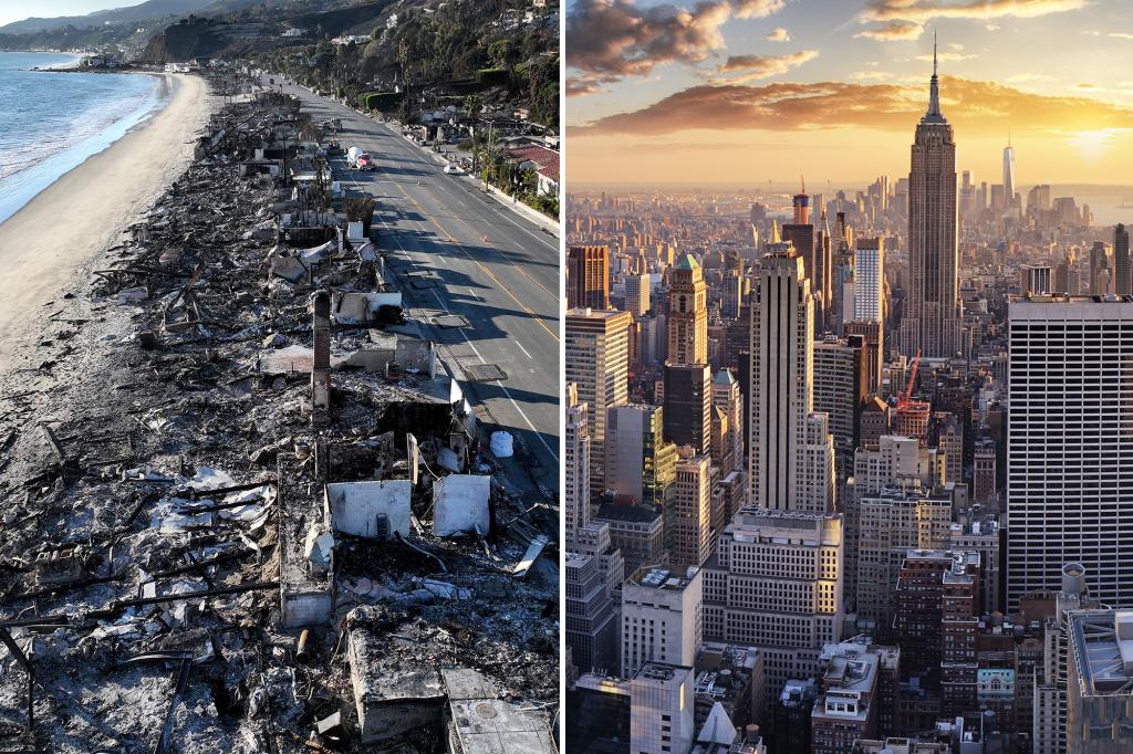 The LA fires have sparked an exodus to NYC