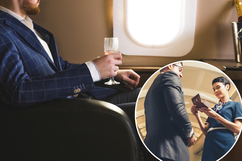 How 'seat sitters' are enjoying the perks of flying free first class: 'Such a low move'