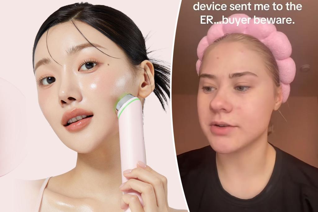 Popular beauty tool 'glass skin' called 'dangerous' after reports of 'facial paralysis': 'not risking permanent damage'