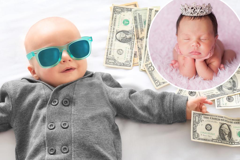 These 'luxury' children's names can decide for a sweet life, experts claim