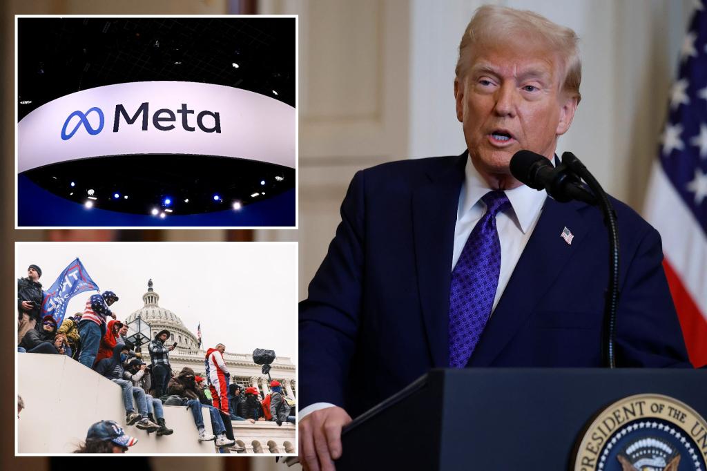 Meta agrees to pay $ 25m to repay the lawsuit from Trump after January. 6 suspension