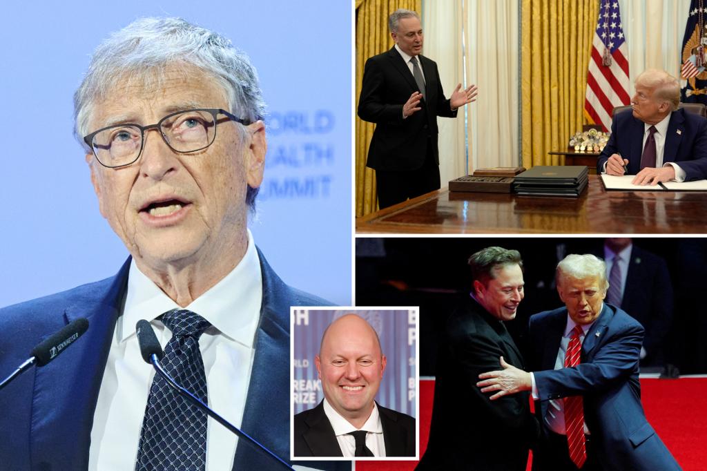 Bill Gates say it is a 'surprise' that exists 'important center -right group' in Silicon Valley