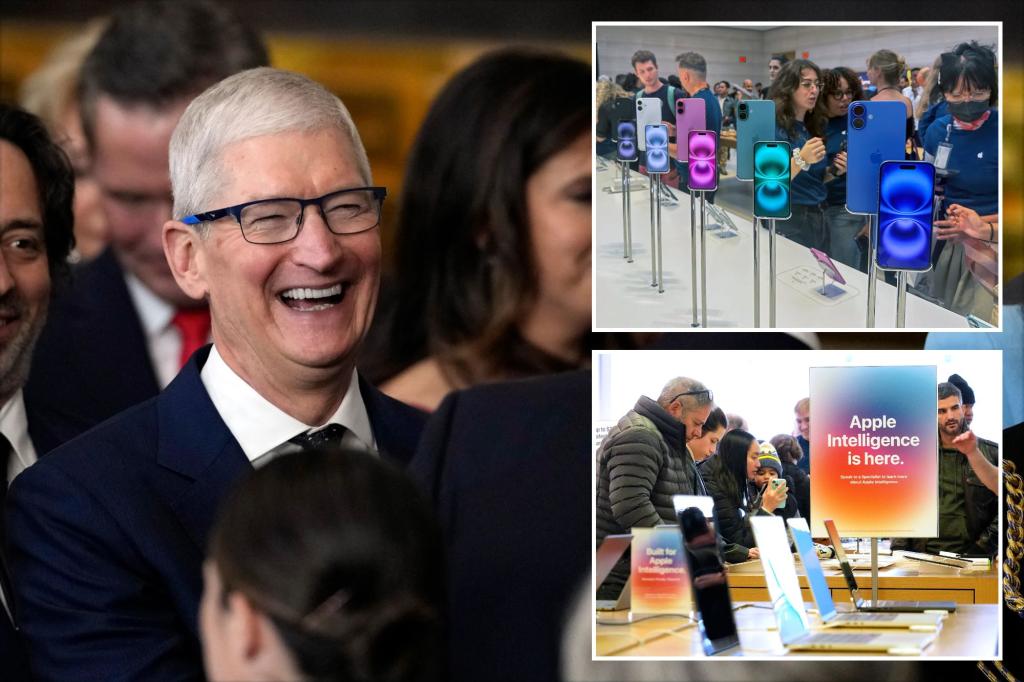 Apple's General Director Tim Cook promises iPhone sales will be withdrawn as the features were slow to get out