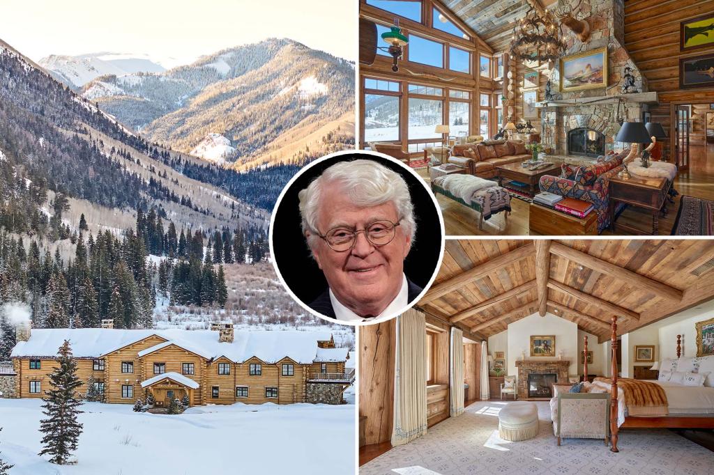 Bill Koch of Oil Magnat Bill Koch lists 52 hectares of aspen aspen to $ 125 million