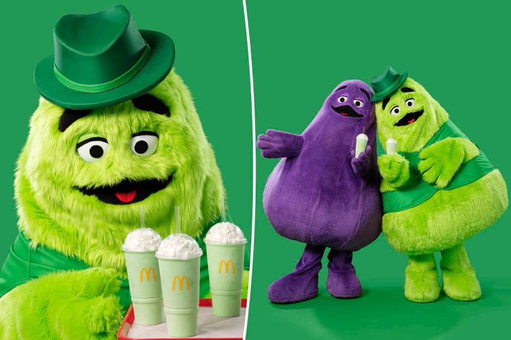 McDonald Shame Shake Shake Shake turns along with long forgotten green mascot: 'I can't stop crying'