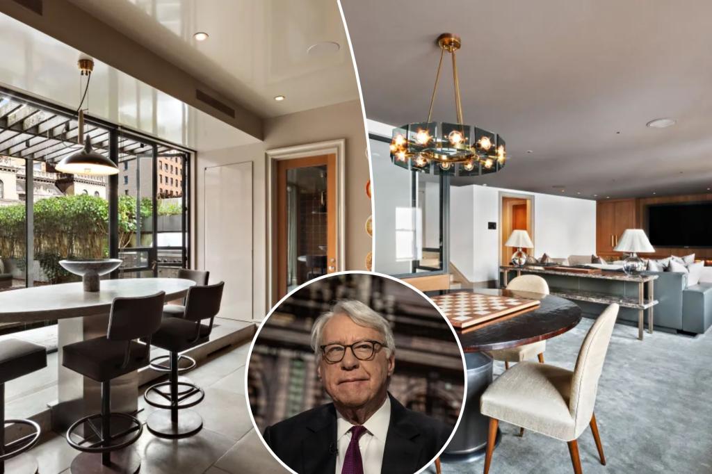 Financial Jim Chanos has sold his Penthouse to NYC for $ 19 million in an elegant fashion mogul