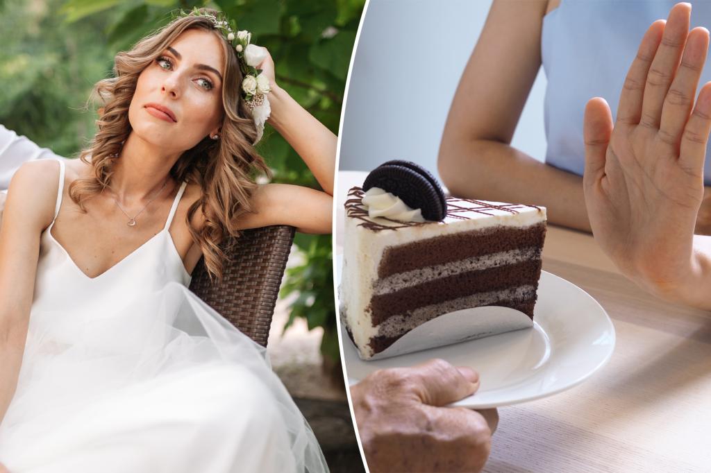 The wedding planner clashes the annoying guests who require 'dietary restrictions' for the menu: 'Sit'