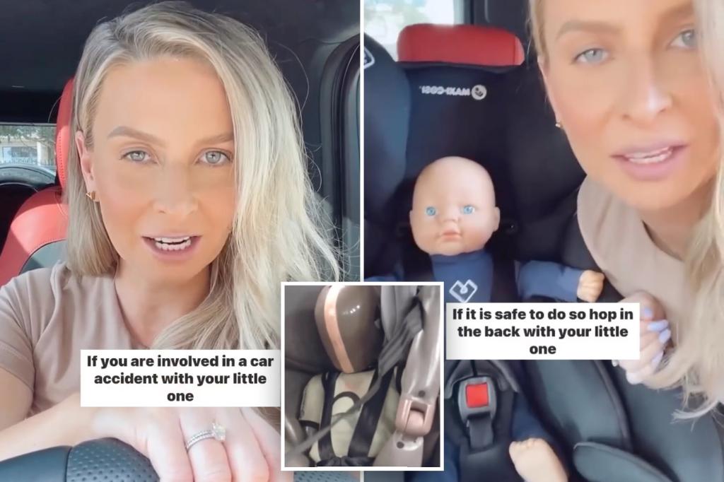 Paramedic reveals one thing you should never if you are in a car crash with your baby