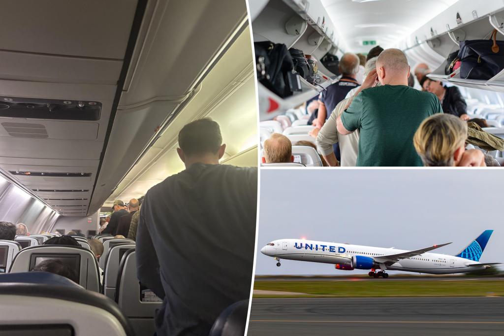 The passenger issues debate over the plane labels over the 'lice of the row': 'so frustrating' so