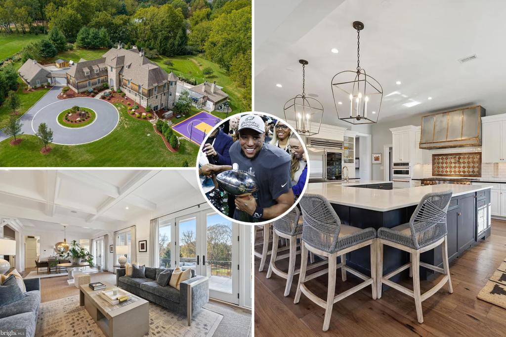 Exclusive | Saquon Barkley not only updated football teams - but also his home