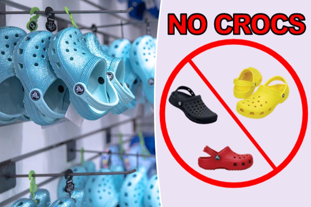 Schools are stopping these popular shoes, claiming they are a 'security risk'