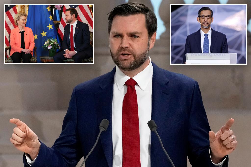 JD Vance warns European 'mass' regulations he can kill, authoritarian censorship of Rips'