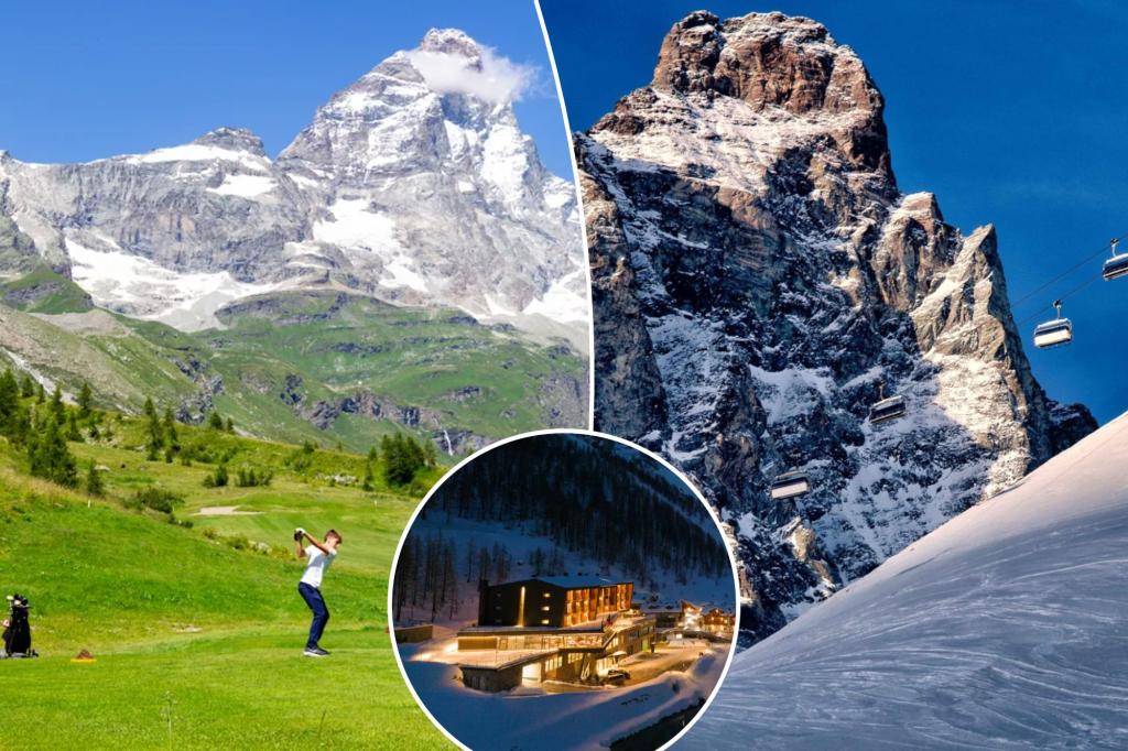 Italy's deer resort has a new luxury hotel and ski peak at invincible prices