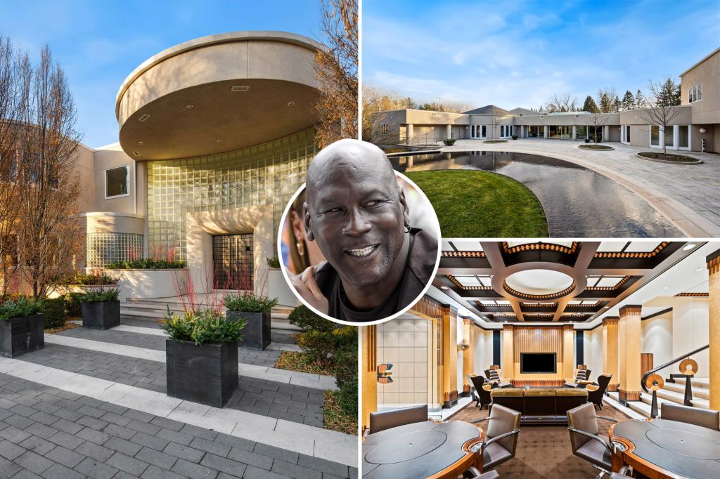 Former residence lists in Michael Jordan's Agoikagos area for March Madness $ 230K/month