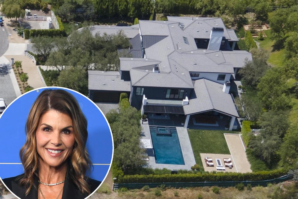 Lori Loughlin lists the residence for $ 16.5 million - one million less than one year action