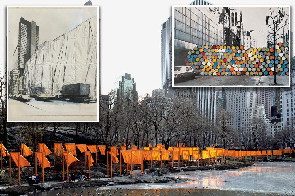 'The Gates' was a great sense of art 20 years ago and it wasn't the only vision Christo and Jeanne-Claude had for NYC