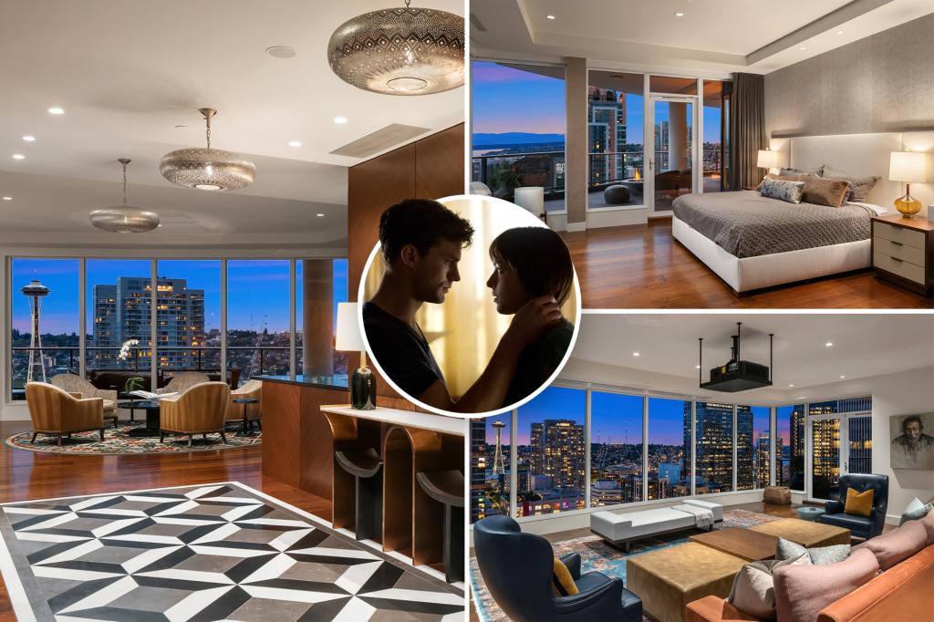 Penthouse 'Fifty Shades of Gray' of Seattle has listed for sale - the red room is not included