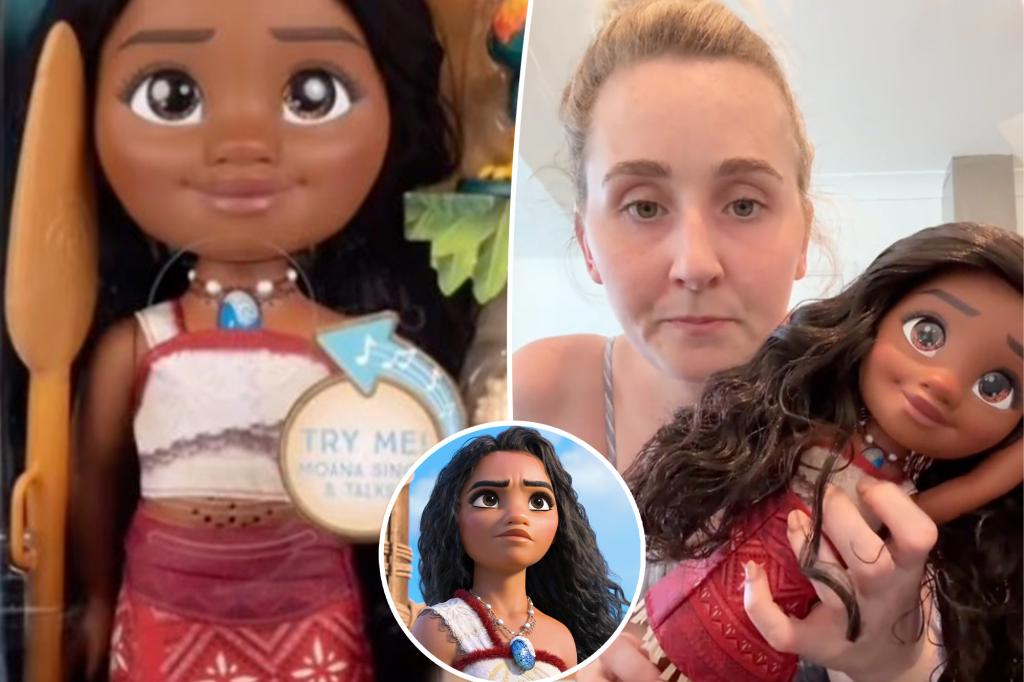 Mom releases warning after the girl's Disney doll comes with an unexpected feature: 'A little weird'