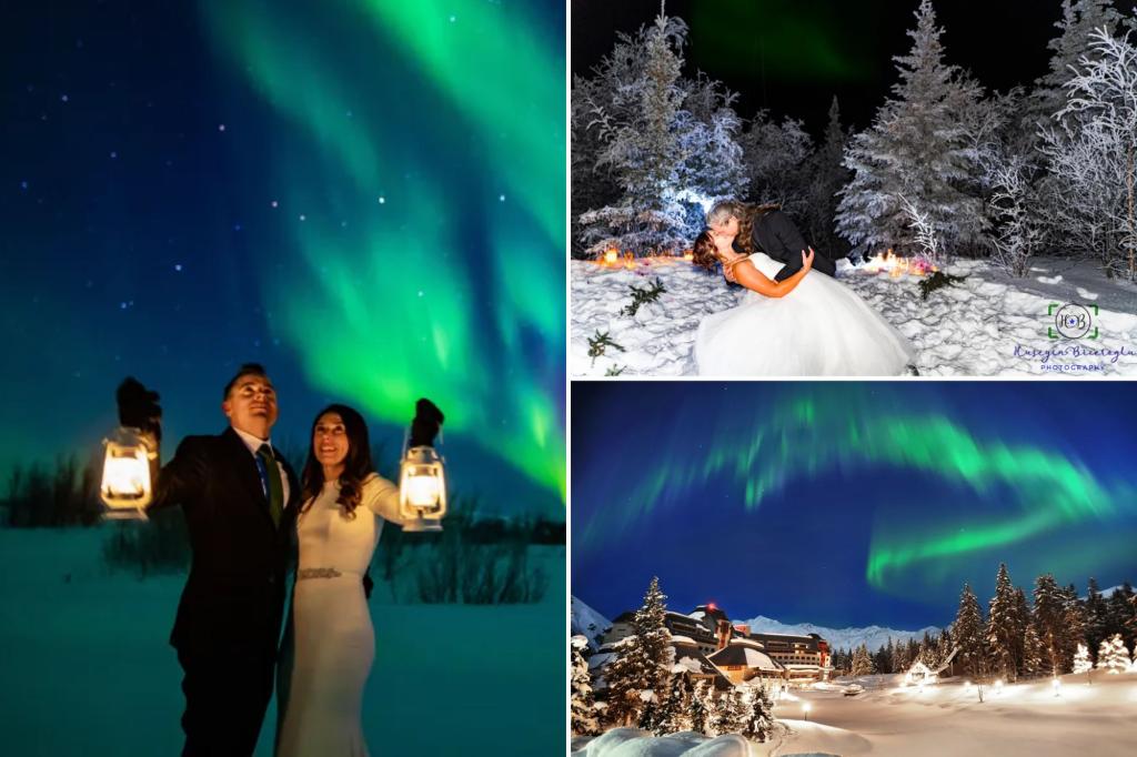 Amore Borealis: Make a ceremony lit by northern lights