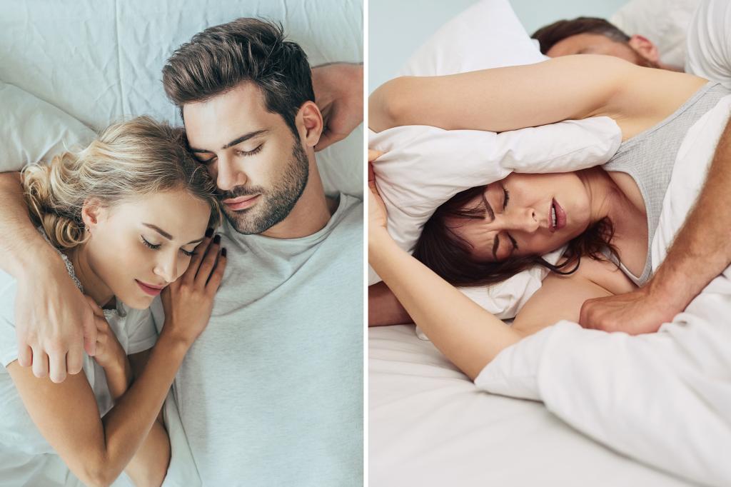 There are some real health benefits to sleeping near a partner in bed - but doesn't work for connections