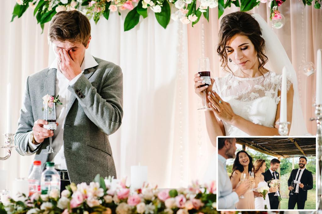 The best man makes shocking discovery about the bride during the toast for marriage: 'You can say you hurt her'