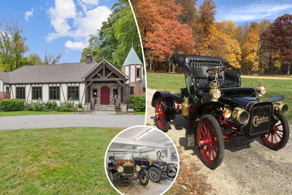 Exclusive | This New Jersey house for sale comes with 5 ancient cars before World War II-and they are yours to hold