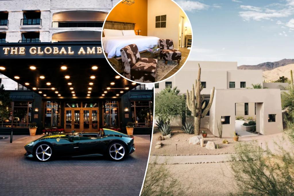 Why can wealthy visitors not get enough from the Arizona Red Red Hotel scene