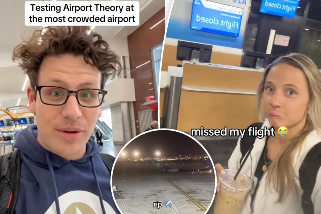 The trend of 'airport theory' harack making people lose their flights