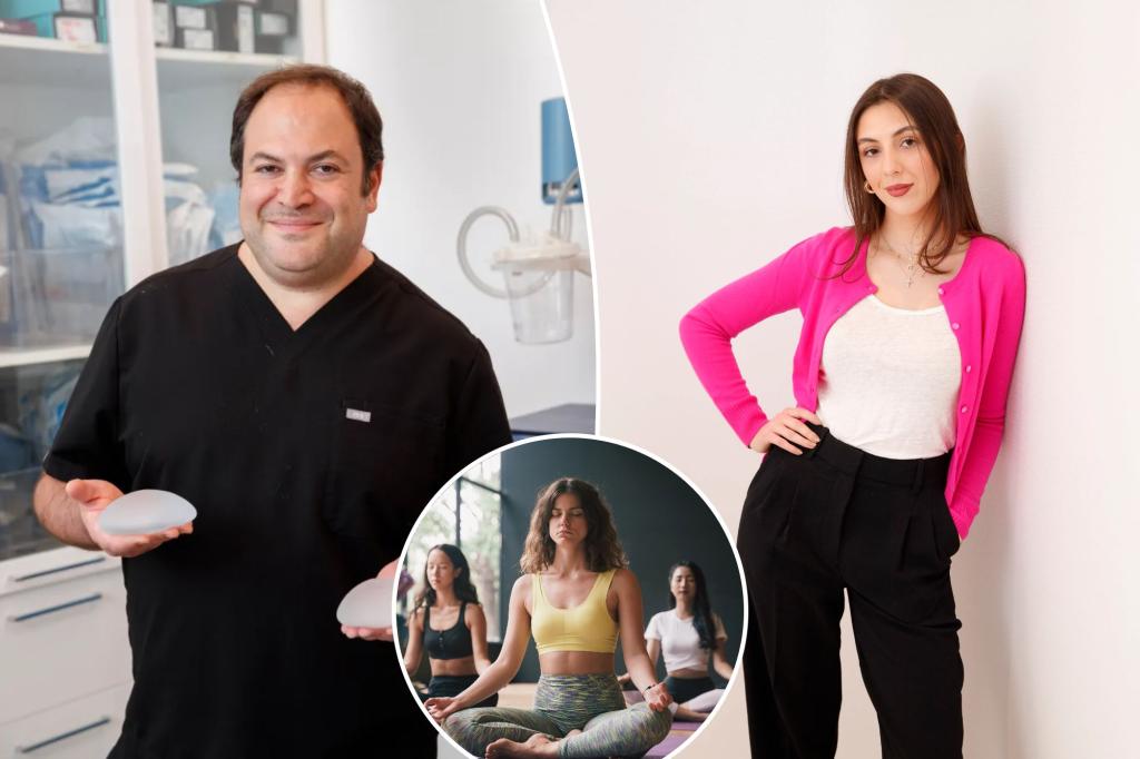 Exclusive | Big implants go bust! NYC women are taking 'yoga breasts' - and hoping that no one notes: 'strong but fine'